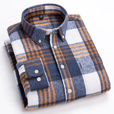 Cotton Plaid Shirt