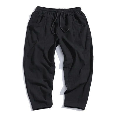 Kyoto Linen Cropped Pants